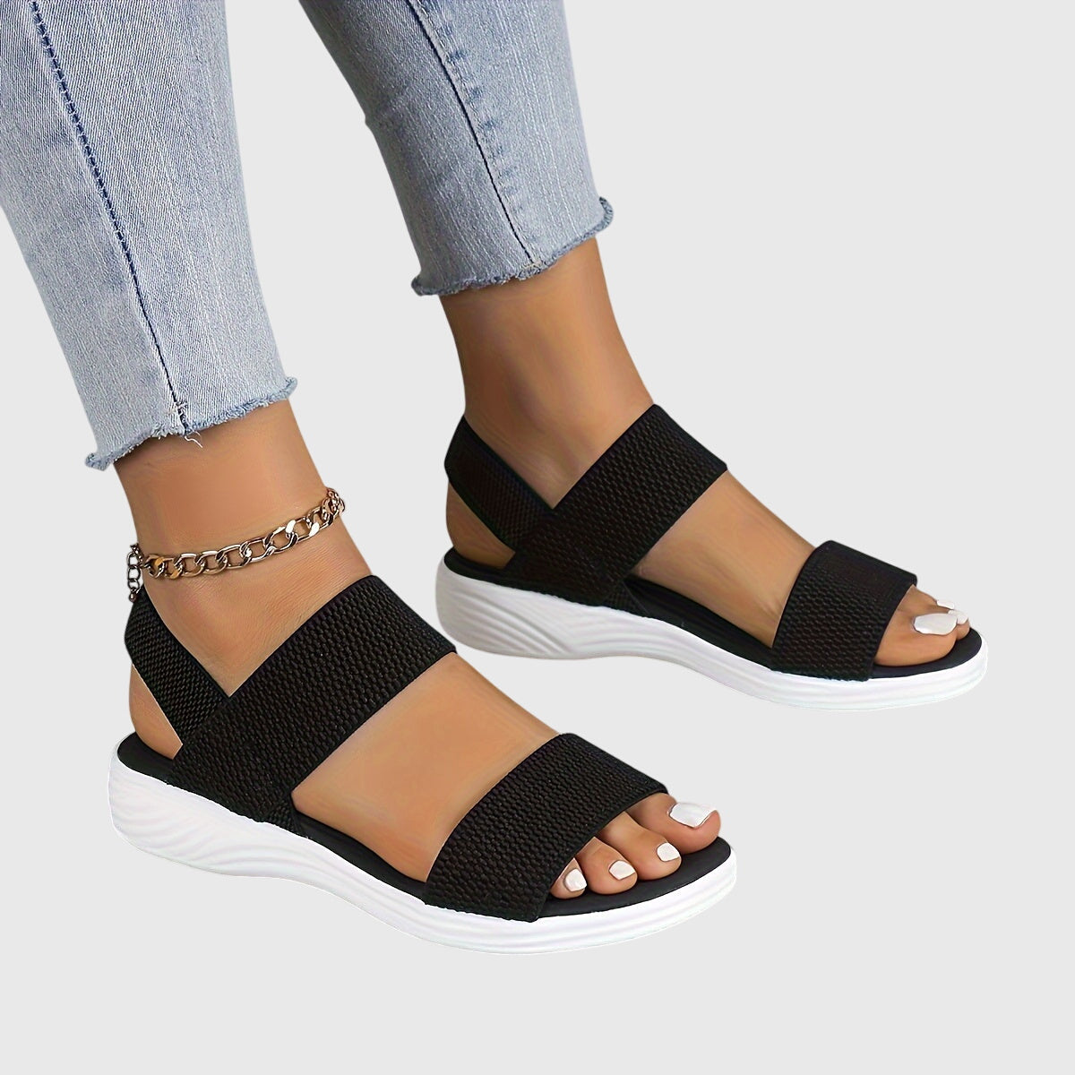 Estelle | Platform Slide Sandals for Women
