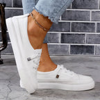 Cora | Low Top Sneakers with Lace-Up Front for Women