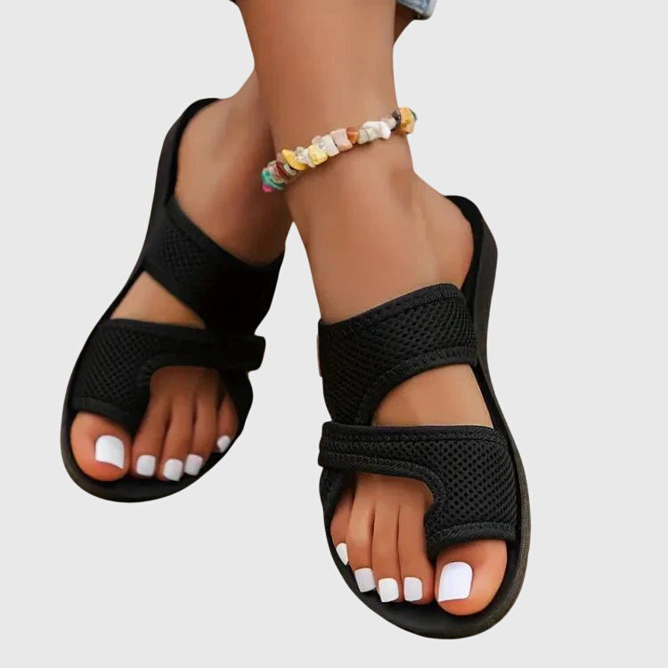 Arwen | Open Toe Crisscross Sandals for Women