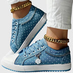 Elena | Lace-Up Platform Sneakers for Women