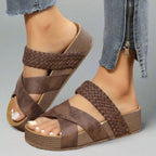 Dana | Woven Platform Sandals for Women