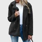 Dorothy | Double-Breasted Sherpa Jacket for Women