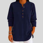 Désirée | Ribbed Knit Pullover with Crew Neck for Women