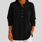 Désirée | Ribbed Knit Pullover with Crew Neck for Women