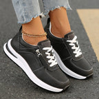 Edmee | Suede Lace-Up Sneakers for Women