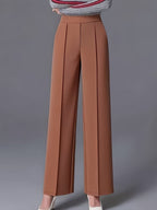 Elvire | High-Waisted Wide Leg Pants for Women