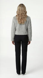 Emmy | Faux Fur Cropped Shrug Jacket for Women