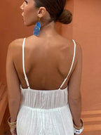 Gardenia | Wedding Guest Maxi Dress with V-Neck for Women