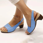 Fallon | Block Heel Slingback Sandals for Women