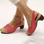 Fallon | Block Heel Slingback Sandals for Women
