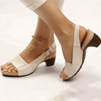 Fallon | Block Heel Slingback Sandals for Women