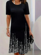 Fleurette | Sequin Midi Dress for Women