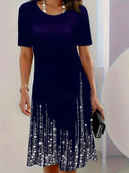 Fleurette | Sequin Midi Dress for Women
