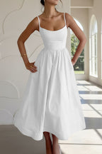 Mandy | Sleeveless A-Line Midi Dress for Women