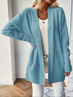 Galatea | Open Front Long Cardigan for Women