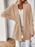 Galatea | Open Front Long Cardigan for Women