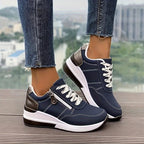 Ileana | Lace-Up Platform Sneakers for Women