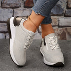 Ileana | Lace-Up Platform Sneakers for Women