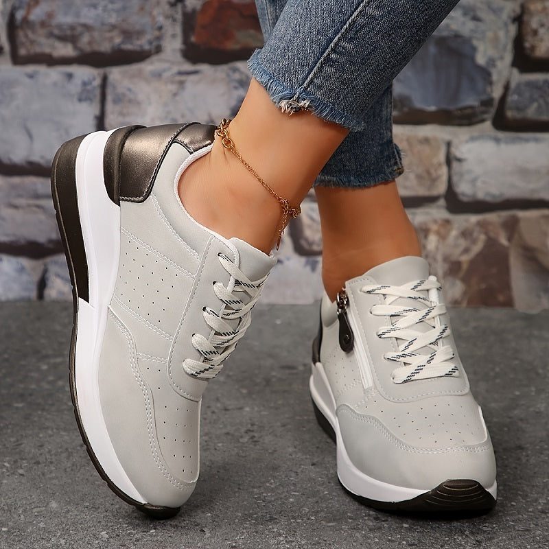 Ileana | Lace-Up Platform Sneakers for Women