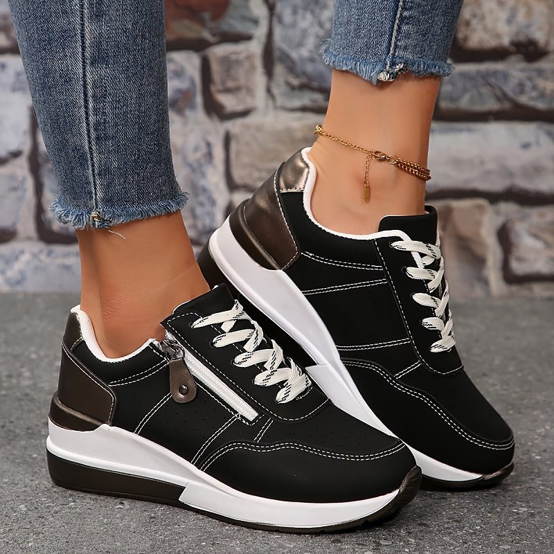Ileana | Lace-Up Platform Sneakers for Women