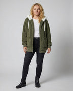 Iolanthe | Oversized Hooded Fleece Jacket for Women