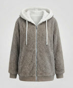 Iolanthe | Oversized Hooded Fleece Jacket for Women