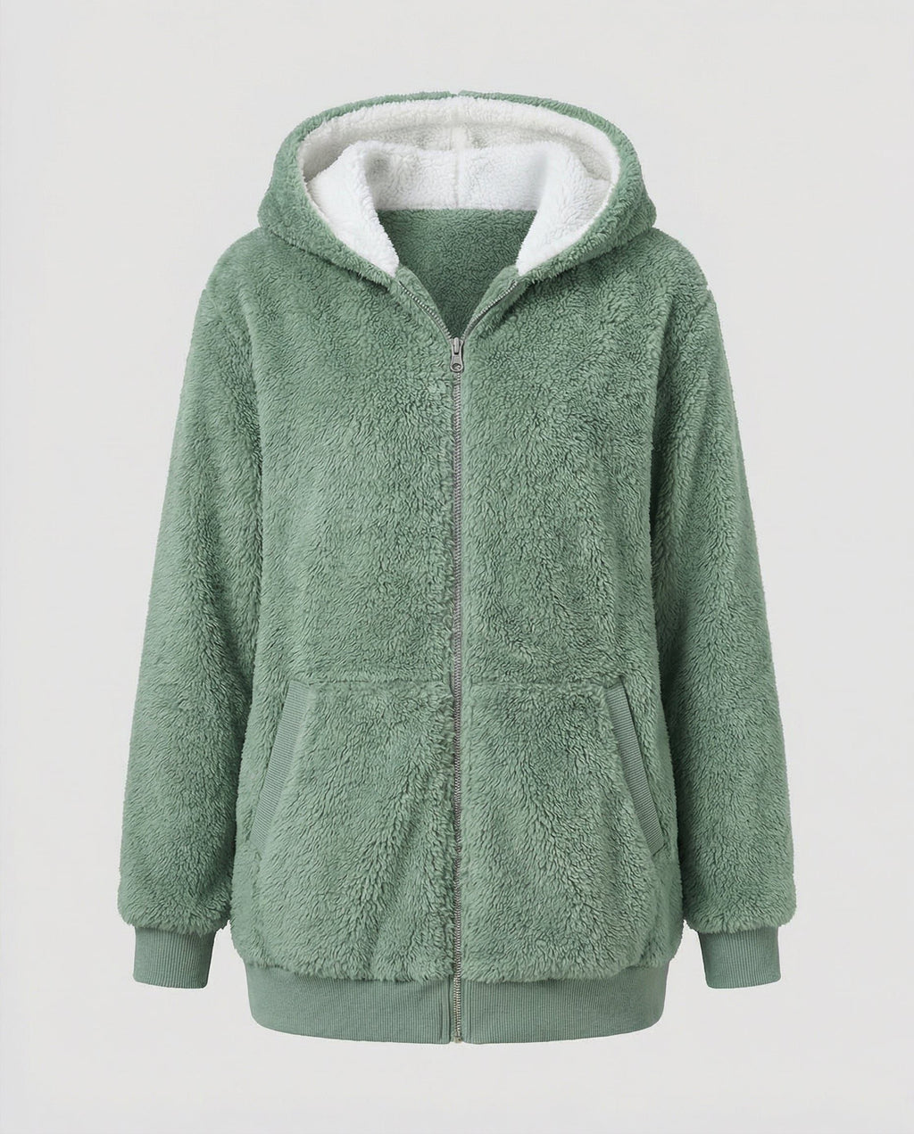 Iolanthe | Oversized Hooded Fleece Jacket for Women