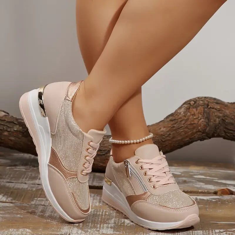 Kiri | Platform Lace-Up Sneakers for Women