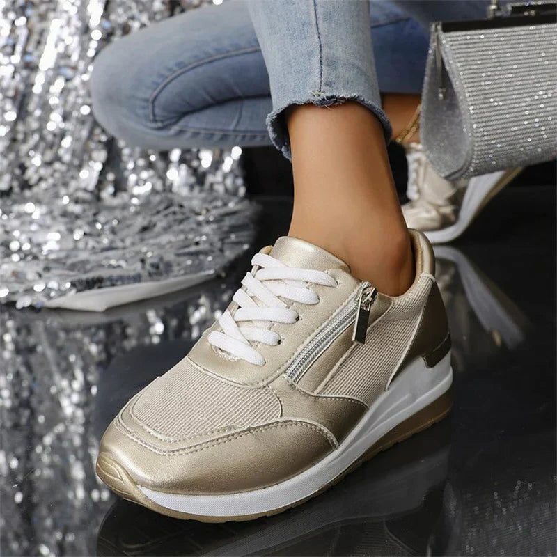 Kiri | Platform Lace-Up Sneakers for Women