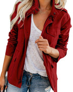 Liviana | Utility Jacket with Stand Collar for Women