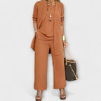 Leocadia | Wide Leg Three-Piece Set for Women