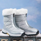 Mariette | Snow Boots with Faux Fur Cuff for Women