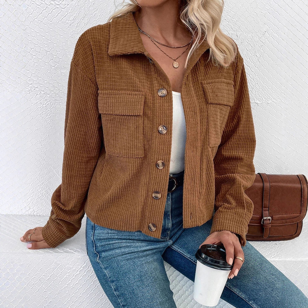 Minka | Button-Down Corduroy Jacket for Women