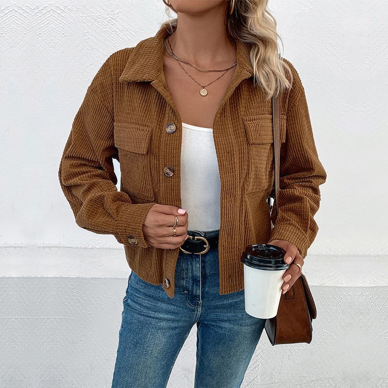 Minka | Button-Down Corduroy Jacket for Women