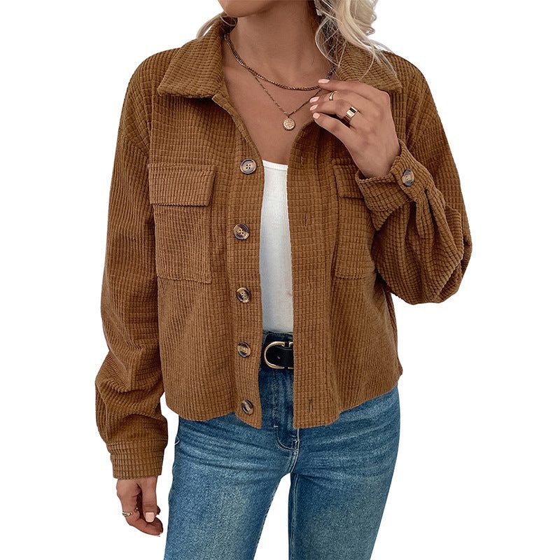 Minka | Button-Down Corduroy Jacket for Women