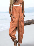Miya | Relaxed Wide Leg Jumpsuit with Pockets for Women