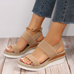 Ellinor | Platform Sandals with Open Toe for Women