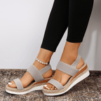 Ellinor | Platform Sandals with Open Toe for Women