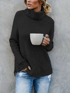 Neala | Chunky Knit Turtleneck Sweater for Women