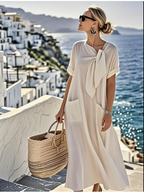 Lalita | Tie Neck Maxi Dress for Women