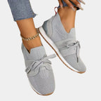 Oakley | Knit Lace-Up Sneakers for Women