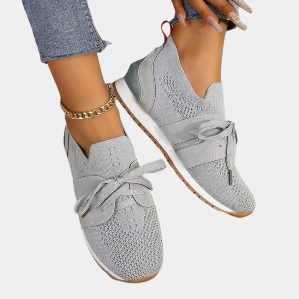 Oakley | Knit Lace-Up Sneakers for Women