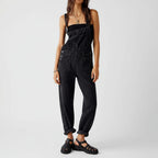 Posy | Relaxed Wide Leg Denim Jumpsuit for Women