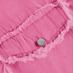 Rozenn | Oversized Denim Shirt Jacket for Women