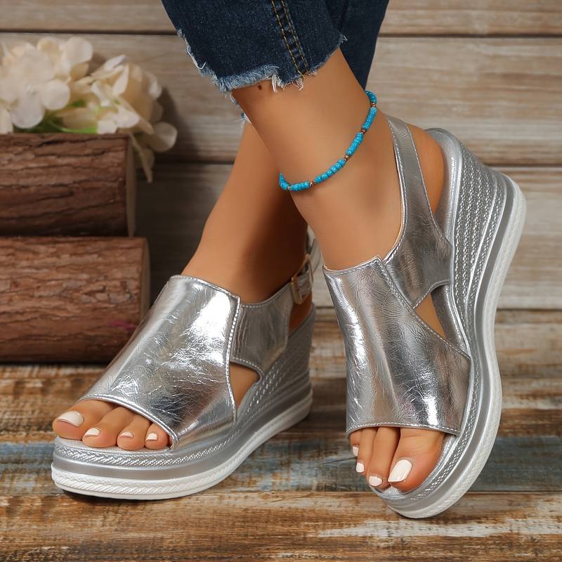 Yelena | Platform Open Toe Sandals for Women