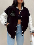 Sarafina | Contrast Panel Bomber Jacket for Women