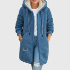 Sophie | Hooded Fleece Jacket for Women
