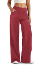Thomasina | High Waist Wide Leg Denim Pants for Women