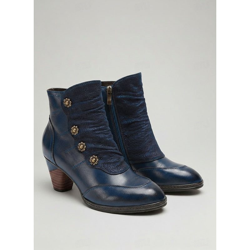 Valencia | Block Heel Ankle Boots for Women