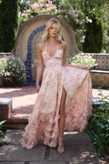 Floral Halter Maxi Dress for Women